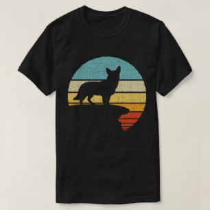 T-shirt Propriétaire Suédoise Vall Retro Vintage Chien Pup