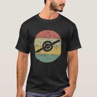 T-shirt Propriétaire vintage d'une roue de skateboard élec