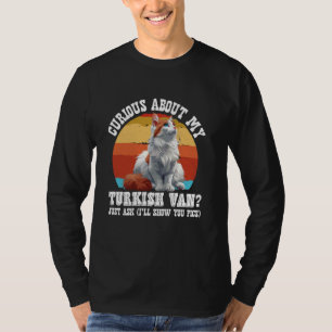 T-shirt Propriétaires de chats CURIEUX À PROPOS DE MON TUR