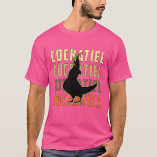 T-shirt Propriétaires de Cockatiel Parrot Lover Cute Cocka