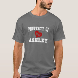 T-shirt Propriété d'Ashley