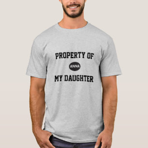 T-SHIRT "PROPRIÉTÉ DE "