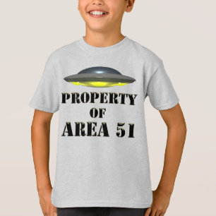 T-shirt Propriété de la zone 51
