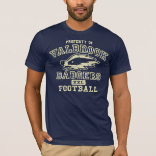 T-shirt Propriété des blaireaux de Valbrook