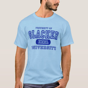 T-shirt Propriété d'une université plus lâche