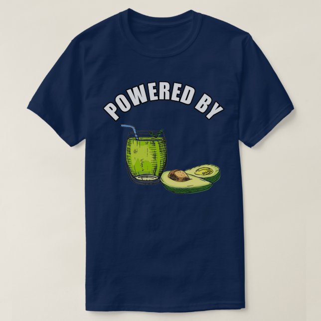 T-shirt Propulsé par avocat 2 (Design devant)