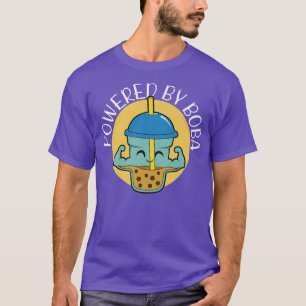 T-shirt Propulsé Par Boba Bubble Tea 1527