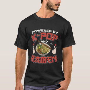 T-shirt Propulsé Par K-Pop Et Ra Kpop Music