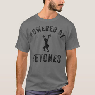 T-shirt Propulsé par les cétones Régime cétogène Gymnastiq