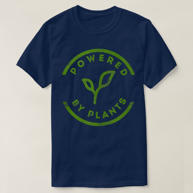 T-shirt Propulsé Par Les PlantesVégétan Exercice 179 (Design devant)
