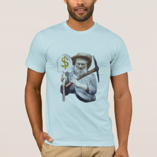 T-shirt prospecteur de l'ancien temps