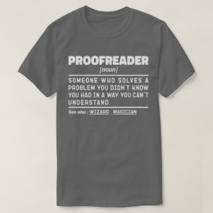 T-shirt Prospecteur Noun Funny Grammar Examinateur Geek