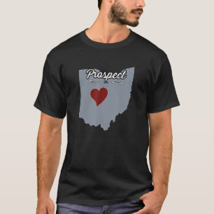 T-shirt PROSPECTUE Ohio OH City State USA Mignonne Souveni