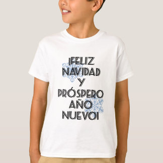 T-shirt Prospero Ano Nuevo de Feliz Navidad Y