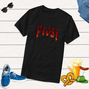 T-shirt Prost Oktoberfest Design pour la Fête de la bière