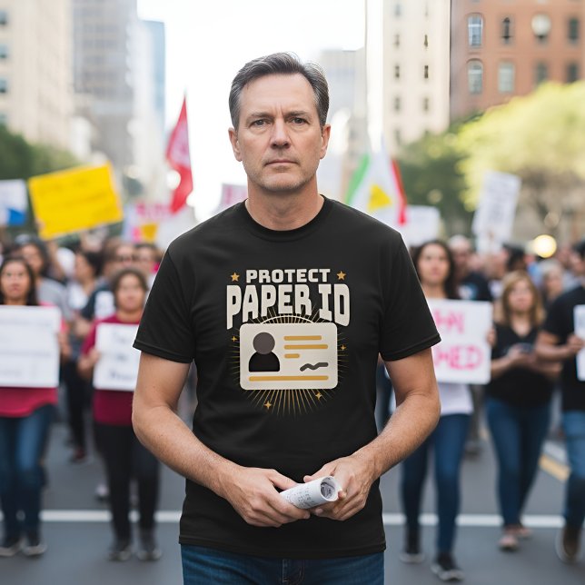 T-shirt Protect Paper ID - Identity Security (Créateur téléchargé)