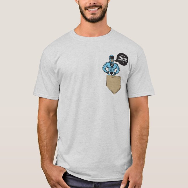 T-shirt protecteur de poche (Devant)