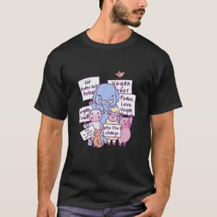 T-shirt Protection animale droits des animaux vegans