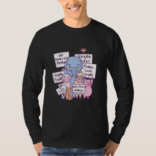 T-shirt Protection animale droits des animaux vegans