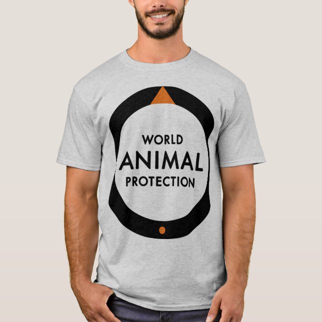 T-shirt Protection des animaux dans le monde (Devant)