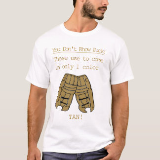 T-shirt Protections de jambe de gardien de but
