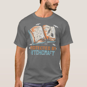 T-shirt Protégé par la sorcellerie magique Halloween Occul