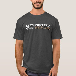 T-shirt Protégeons nos troncs d'éléphants sauvages