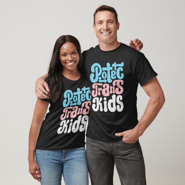 T-shirt Protéger la chemise Trans Kids (Unisexe)
