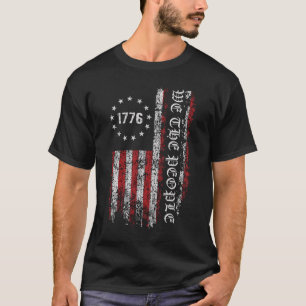 T-shirt Protéger la démocratie, vote bleu