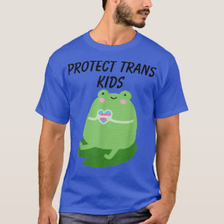 T-shirt Protéger la grenouille verte trans Lgbt Soutenir l