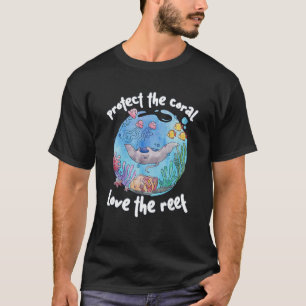 T-shirt Protéger Le Corail Aimer le récif Océan Corail Ree