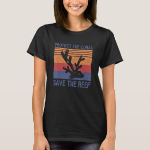 T-shirt Protéger le corail Enregistrer le récif_1