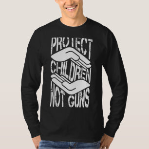 T-shirt Protéger les enfants non fusils 9