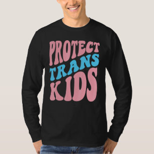T-shirt Protéger les enfants trans Lgbt Trans Pride Transg