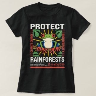 T-shirt Protéger les forêts tropicales Sensibilisation De