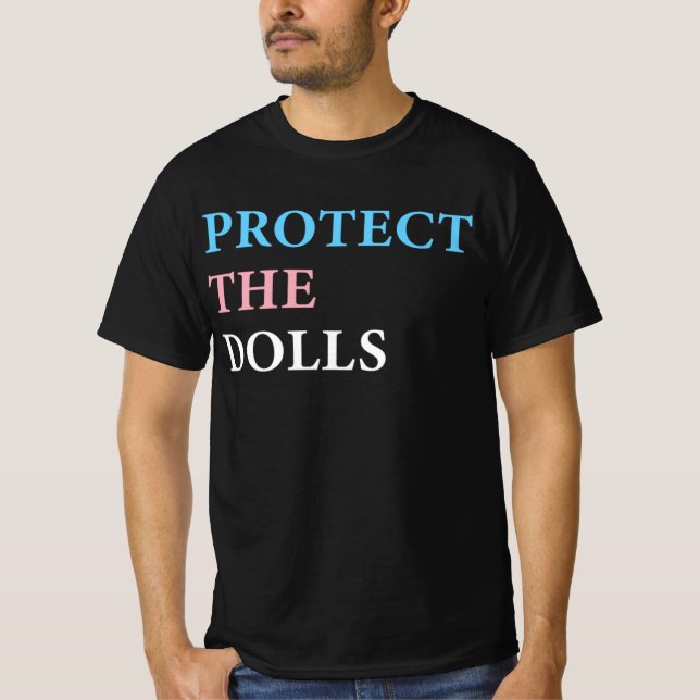 T-shirt Protéger Les Poupées (Devant)
