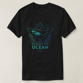 T-shirt Protéger l'océan - Conception de conservation du r