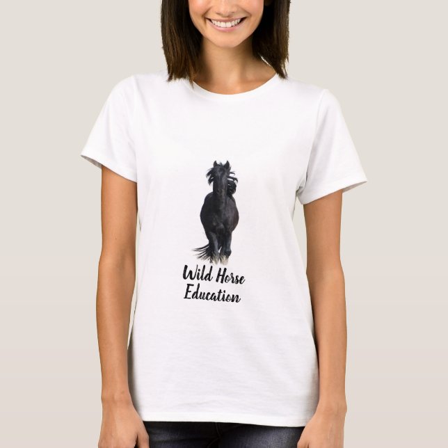 T-shirt Protéger nos chevaux sauvages (Devant)