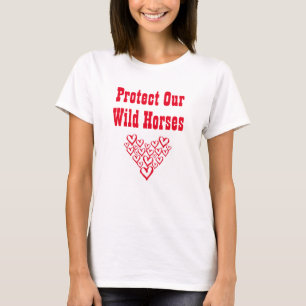 T-shirt Protéger nos chevaux sauvages