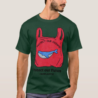 T-shirt Protéger nos océans Protéger notre avenir Aucun pl