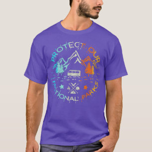 T-shirt Protéger nos US 59 Parcs nationaux Préserver Ran