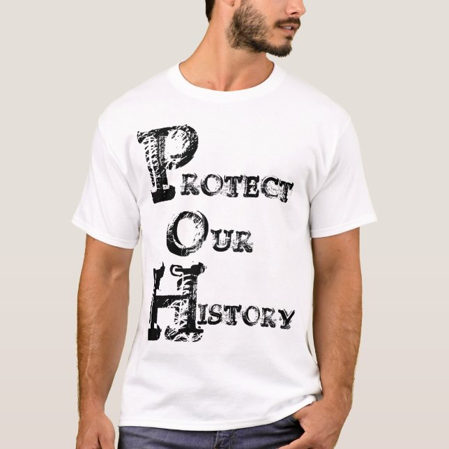 T-SHIRT PROTÉGER NOTRE HISTOIRE (Devant)