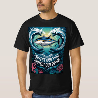 T-shirt Protéger notre thon Protéger notre avenir