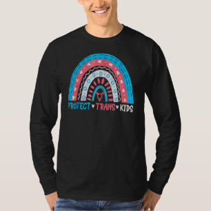 T-shirt Protéger Trans Kid Lgbt Pride Support Transgender