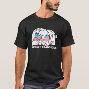 T-shirt Protéger Trans Kids Lgbt Droits de l'Homme Concept