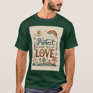 T-shirt Protégez ce que vous aimez.