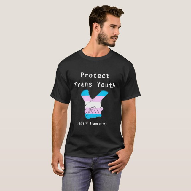 T-shirt Protégez la chemise de la jeunesse de transport (Devant entier)