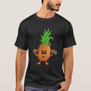 T-shirt Protéine Végane Puissance Ananas Végétalienne Végé