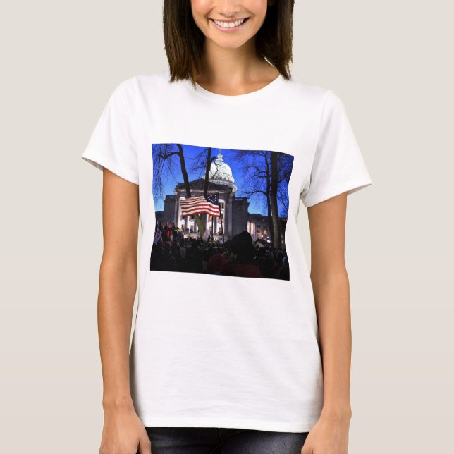 T-shirt Protestation de Madison (Devant)