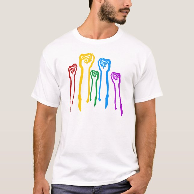 T-shirt Protestation T de droits civiques de gay pride de (Devant)